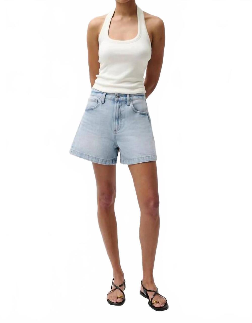 NEW PISTOLA saige high rise a-line shorts in berkeley